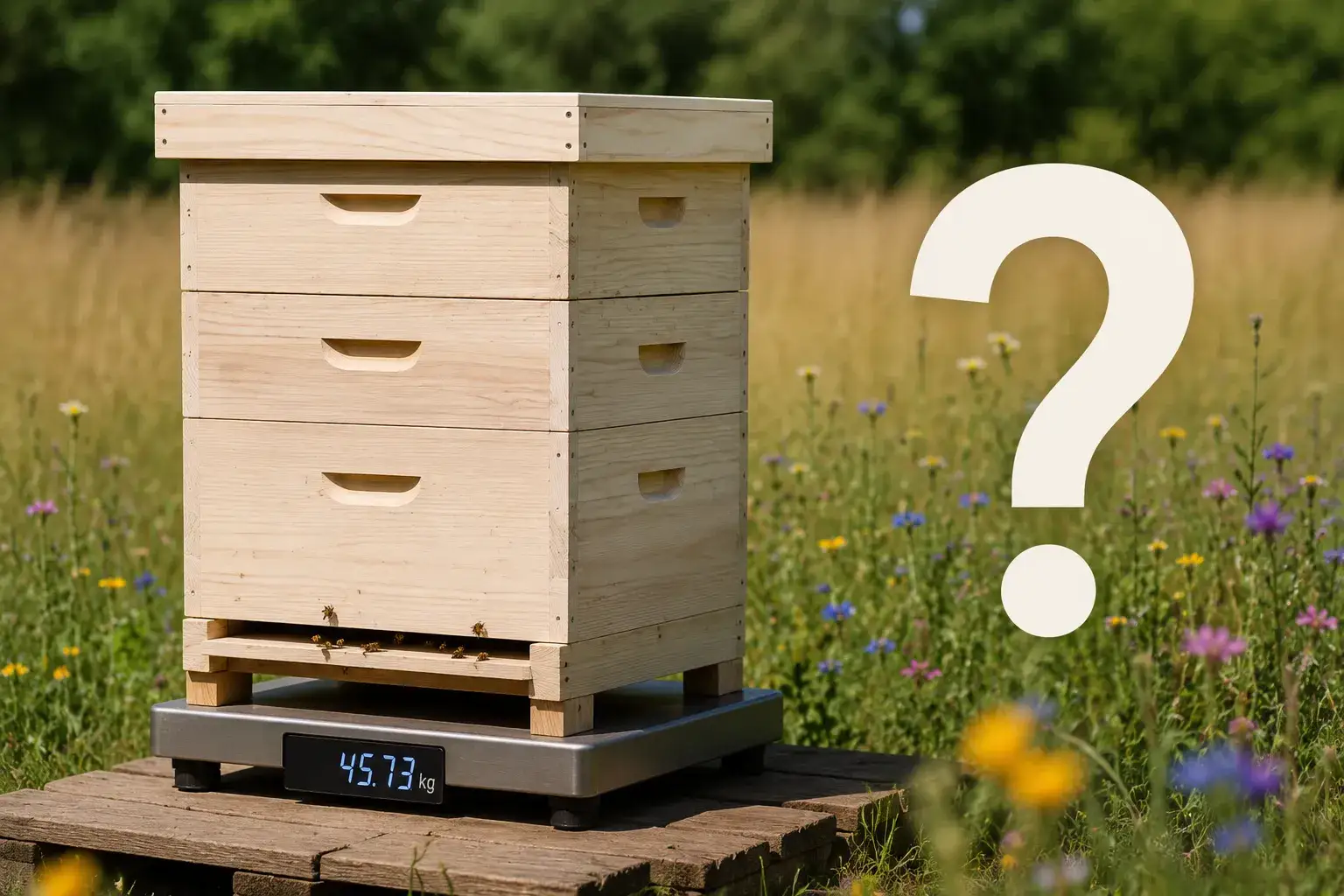 Données des balances de ruches en apiculture : Ce que l'on peut en déduire, prédire et apprendre sur l'année des abeilles.