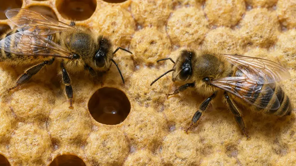 The first days of a worker bee's life, why they can decide for the whole colony.