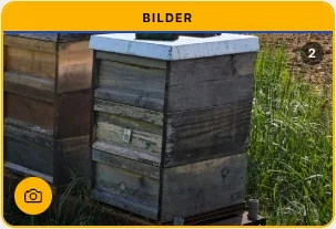 Bilder-Container auf der Stockkarte mit der Anzahl der Fotos
