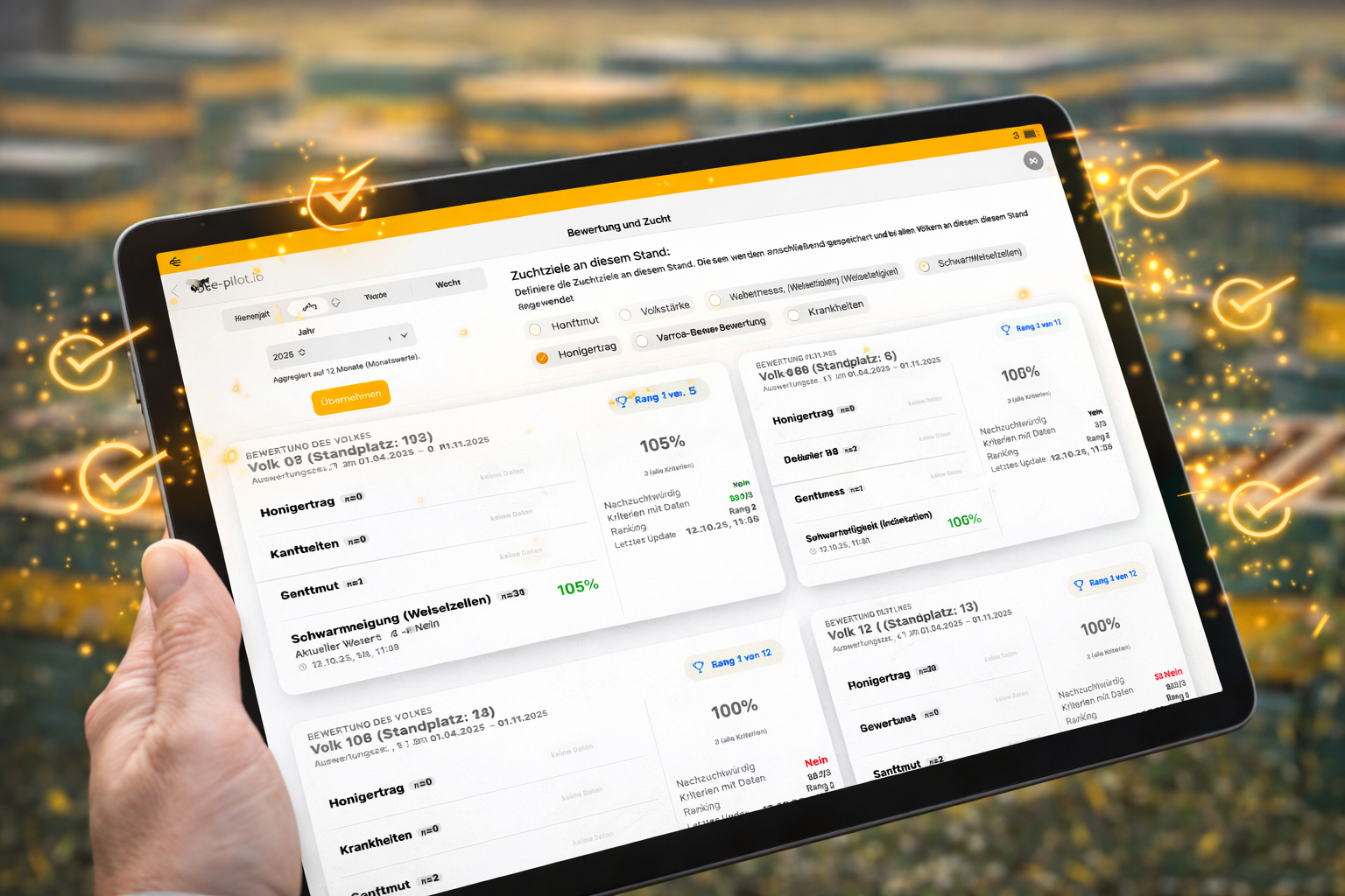 Analysen und Basiszucht