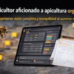 Banner strukturierte Imkerei